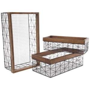 Premium Arrival <b>Baskets</b> <b>Wood</b> Boundary on Top Best Selling Beverage <b>Basket</b> Household <b>Storage</b> Uses Multifunctional <b>Basket</b> & Racks - Product Image 5