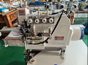 Máquina de Coser Overlock de Cuatro Hilos Automática de Alta Calidad DS-8400TD-04M2-24-7-P/AST para Adjuntar Puños, OEM, DIY, Plástico y Acero - Product Image 3