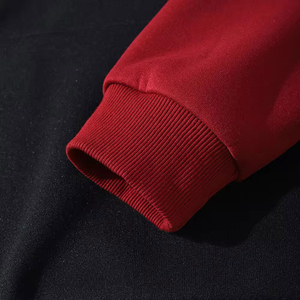 Sudadera con capucha para hombre 100% algodón, con cremallera, bordado 3D, teñido anudado, lavado a la piedra, estampado digital, logo frontal, corte holgado - Product Image 3