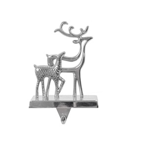 Premium Black Metal Stocking Holder Luxury Christmas <b>Hanging</b> Decoration Stylish Gift Item Perfect for Festive Home Decor - Product Image 5