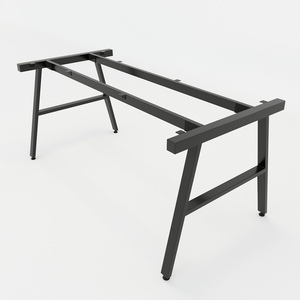 AConcept Steel Table <b>Legs</b> 160x80 Assembly Required Model CBAC008 - Product Image 1