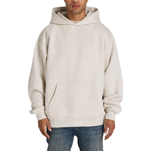 Sudaderas Extra Grandes Antiarrugas para Hombre, 100% Algodón, Forro Polar de Invierno, Calidad Premium, Ropa Casual, Logotipo Personalizado, Color, 2 Piezas, Ecológicas - Product Image 1