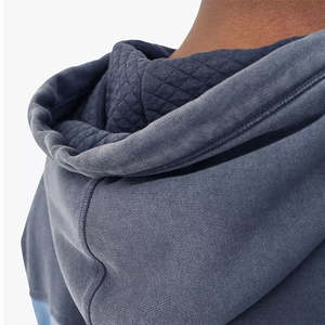 Sweats à capuche d'hiver 100% coton personnalisés pour hommes, nouveau style décontracté d'extérieur avec impression numérique de motifs brodés - Product Image 4