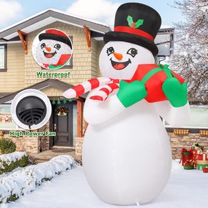 6 ft giáng sinh thổi lên Snowman <span class=keywords><strong>inflatable</strong></span>, <span class=keywords><strong>Inflatable</strong></span> Snowman <span class=keywords><strong>Inflatable</strong></span> giáng sinh trang trí với đèn <span class=keywords><strong>LED</strong></span> đầy màu sắc - Product Image 5