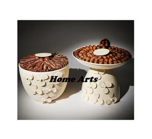 Ensemble de 2 modèles différents bol à chocolat de qualité supérieure bol de dattes à dessert de forme ronde à des prix abordables - Product Image 1