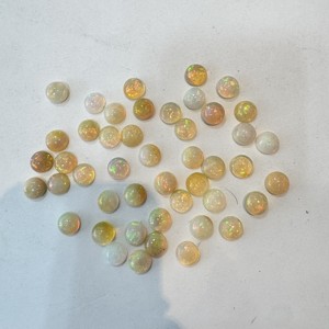 โอปอลเอธิโอเปียสีเหลืองโอปอลสีเหลืองทรงกลมสีเหลือง - Product Image 2