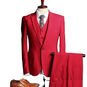 Bonne vente blanc Blazer hommes vêtements trois pièces costume bureau formel affaires hommes costumes avec Logo personnalisé 2026 - Product Image 4