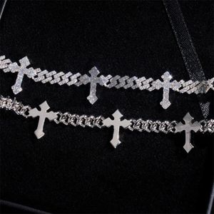 Bracelet cubain à maillons avec diamant-Bijoux Hip Hop - Product Image 3