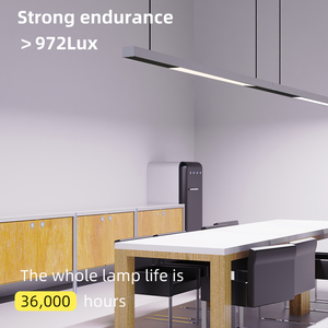 Đèn Chiếu Sáng Ống Kính Quang Học Chất Lượng Cao Có Thể Lót Lên Xuống UGR 16 Đèn <span class=keywords><strong>LED</strong></span> Treo Trần Xoay UGR Đèn Treo Tuyến Tính - Product Image 6