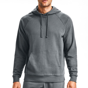 Sweats à capuche pour hommes faits sur mesure confortable respirant nouveau style pour l'hiver solide motif uni teint techniques en stock! - Product Image 1