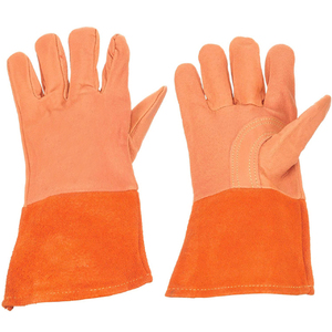 New Latest Design Customized Leather Welding <b>Gloves</b> With 100% High Quality Hand Protection Welding <b>Gloves</b> - Product Image 5
