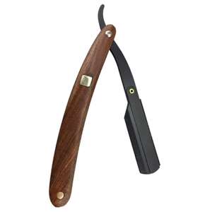 มีดโกนโกนหนวดสำหรับผู้ชายทำจากสเตนเลสพร้อมเคลือบสีสำหรับชุดบิกินี่ที่โกนหนวดของร่างกายสำหรับร้านเสริมสวยที่บ้าน - Product Image 2