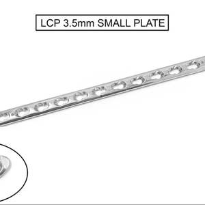 Veterinaria 3,5mm LCP Placas pequeñas Lote de 10 piezas Instrumentos quirúrgicos ortopédicos de acero inoxidable - Product Image 2