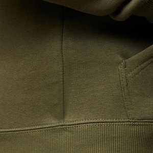 Sudadera con Capucha Verde Oliva Personalizada para Hombre, 400 g/m², Felpa de Algodón Grueso, Sudadera con Capucha, Venta al por Mayor de Fábrica, MOQ Bajo, OEM - Product Image 3