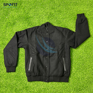 Best Design Customized Logo Printing <b>Men</b> Varsity <b>Jacket</b> New Arrival High Street Style Adult Size Streetwear <b>Jacket</b> for Man - Product Image 2