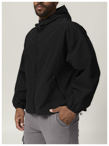 Veste Softshell imperméable pour la randonnée, la course à pied, le cyclisme, veste de sport légère et respirante pour hommes, vêtements de camping en plein air - Product Image 3