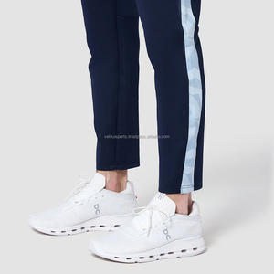 Pantalones de chándal de forro polar de algodón informales personalizados para hombre al por mayor, nuevos corredores deportivos de Hip Hop para hacer ejercicio al aire libre, fabricante OEM - Product Image 5