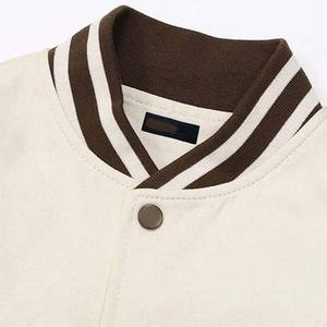 Fabricant de vêtements en gros Vestes universitaires à broderie personnalisables pour hommes Streetwear College Baseball Jacket pour hommes - Product Image 3