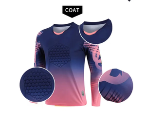 Haut personnalisé Football gardien de but porter adulte Football gardien uniforme hommes Football maillots ensembles portiers chemise pantalon Shorts - Product Image 5