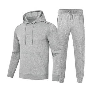 Survêtement pour homme 2 pièces sweat à capuche athlétique jogging survêtements pour homme décontracté sport manches longues pull ensemble - Product Image 5
