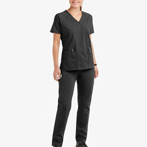 Mujeres Scrubs Set Boyfriend Fit médico uniforme relajado ropa de enfermería al por mayor personalizado de moda - Product Image 4