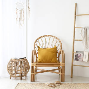 Chaises relaxes modernes en rotin pour salon, décoration, meubles de maison, nouveaux designs fabriqués au Vietnam - Product Image 5