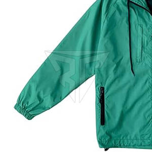 ชุดวอร์มกีฬาผู้ชาย ลายเรียบ ป้องกันแสงแดด กันลม ระบายอากาศ ซิป ชุดลำลอง 2 ชิ้น ผ้าโพลีเอสเตอร์ แห้งเร็ว - Product Image 6