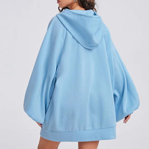 Nouveau manches longues Slim Fit décontracté plaine femmes sweats à capuche et sweats à capuche épaule tombante pour femme nouveaux sweats à capuche pour femmes - Product Image 2