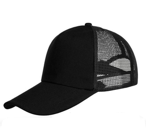 Échantillon gratuit Chapeau de camionneur en maille à 5 panneaux en polaire respirant et imperméable unisexe pour le cyclisme et les performances - Product Image 1
