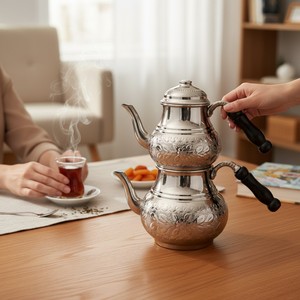 Tetera Artesanal de Diseño Vintage y Moderno con Tapa y Asa, Jarra para Agua, Ideal para Beber y Regalar - Product Image 5