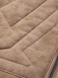 แจ็คเก็ตหนังสไตล์ฮิปฮอปใหม่สำหรับผู้ชาย แจ็คเก็ตฤดูหนาวมีซิป แจ็คเก็ตหนังผู้ชายแฟชั่นลำลองสไตล์ไบค์เกอร์ - Product Image 6