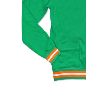 OEM Winter Thick <b>Long</b>-Sleeve V-neck <b>Cardigan</b> Sweater with Covered Button Closure Custom Logo Embroidery for Sororities - Product Image 3