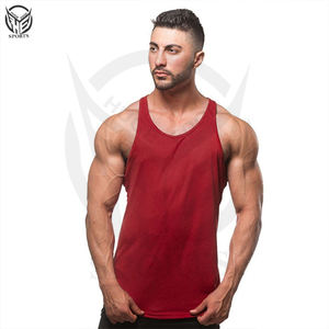 Débardeur de sport athlétique uni pour hommes, idéal pour la musculation et le fitness – Vente en gros. - Product Image 1