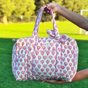 Sac de voyage tactique de luxe et durable en tissu de coton écologique, grande capacité, fermeture éclair, haute qualité, pour week-end - Product Image 2