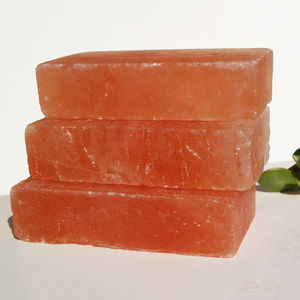 2025 BBQ naturel sculpté 30X20X4CM pour griller la cuisson brique de sel rose de l'Himalaya - Product Image 3