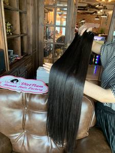 ช่อผมมนุษย์ผมตรงแบบกระดูกตรงขนาด8นิ้ว-30นิ้วสีธรรมชาติ - Product Image 3