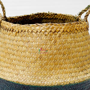 Artex Dong Thap Factory Cesta de almacenamiento de hoja de palma Contenedor tejido hecho a mano para cocina Almacenamiento en el hogar y uso de regalos - Product Image 5