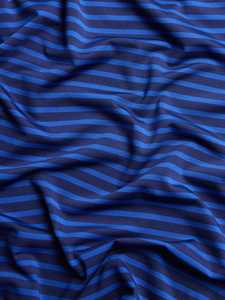 Polo con estampado de líneas a rayas personalizado de Veliko Sports - Product Image 4