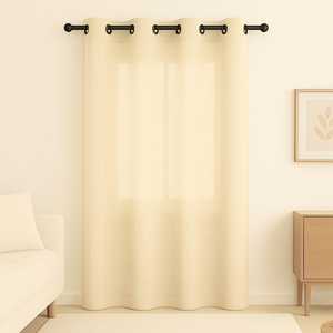 Elegante pannello 140x280 cm tenda interna con occhielli in metallo Design Semi-opaco in vari colori - Product Image 1