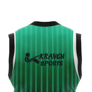 Nouveauté, maillot de basket-ball imprimé par sublimation, matière à séchage rapide, couleur unie, service OEM, maillot de basket-ball - Product Image 5