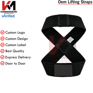 Correas de Muñeca para Levantamiento de Pesas, Gimnasio, Peso Muerto, Entrenamiento, Soporte Acolchado de Algodón Premium para Hombres y Mujeres, Duraderas - Product Image 3