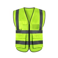 Vêtements de travail de sécurité industrielle personnalisés, multicolores, logo personnalisé, haute visibilité, réfléchissants, certifiés CE, coupe-vent