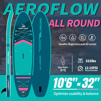 Planche à pagaie gonflable Ridewave, nouvelle conception, Drop Stitch, tout terrain, certifiée CE, écologique, portable