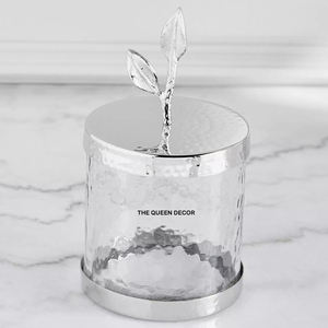 Boîte à thé ronde de qualité en laiton doré de luxe pour la maison, la cuisine, le stockage domestique, pots à thé et à café - Product Image 4