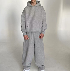 Conjunto Deportivo Unisex para Invierno, Transpirable, de Secado Rápido, Ligero, Chaqueta con Capucha de Poliéster, Pantalones para Correr, Entrenamiento, Gimnasio, Trotar - Product Image 1