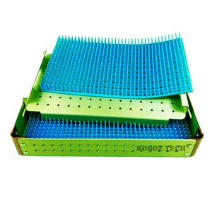 Caja de esterilización de aleación de aluminio de la mejor calidad con almohadilla de silicona alfombrilla de silicona caja de esterilización oftálmica caja de instrumentos RTSIC - Product Image 2