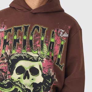 Streetwear de haute qualité pour hommes sérigraphie sweats à capuche basiques fabrication pakistanaise nouveau prix raisonnable pour l'hiver disponible - Product Image 3