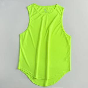 Gran oferta, camiseta sin mangas hecha a medida para hombre, ropa de calle informal con el mejor proveedor, diseño de logotipo frontal, posición de logotipo ODM de punto - Product Image 3