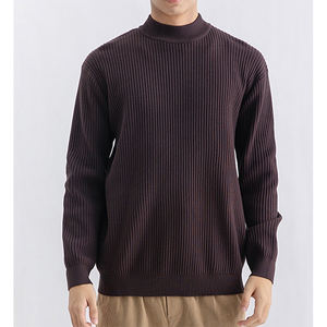 Maglione bianco per maglione lavorato a <span class=keywords><strong>maglia</strong></span> da uomo Pullover top maglieria di base Pullover De Hombre moderno uomo abbigliamento autunno - Product Image 3