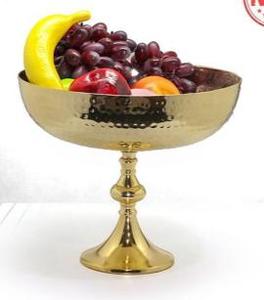 Cuenco de aluminio martillado de alta calidad, cuenco de hierro hecho a mano, estilo de diseño moderno, Color dorado, servicio de frutas, citas, Chocolates, dulces - Product Image 4